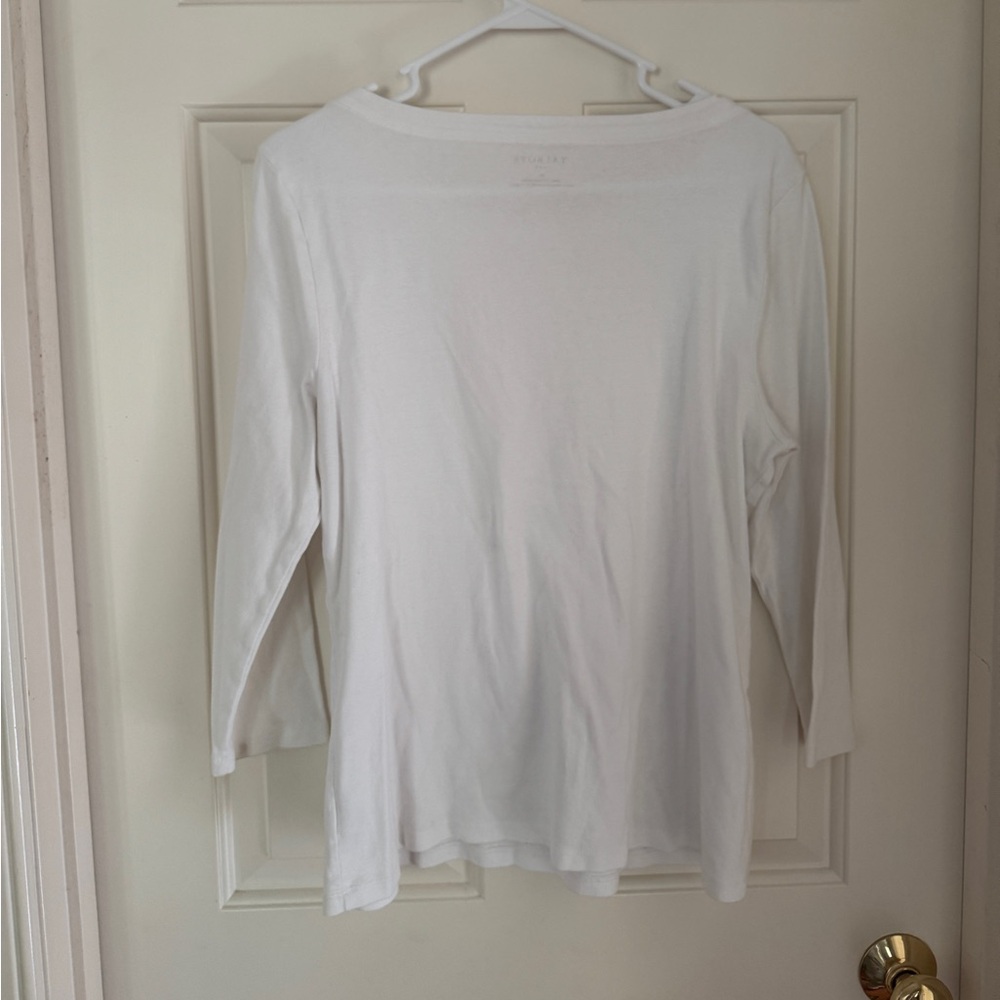 Talbots White Top - Picture 7 of 9